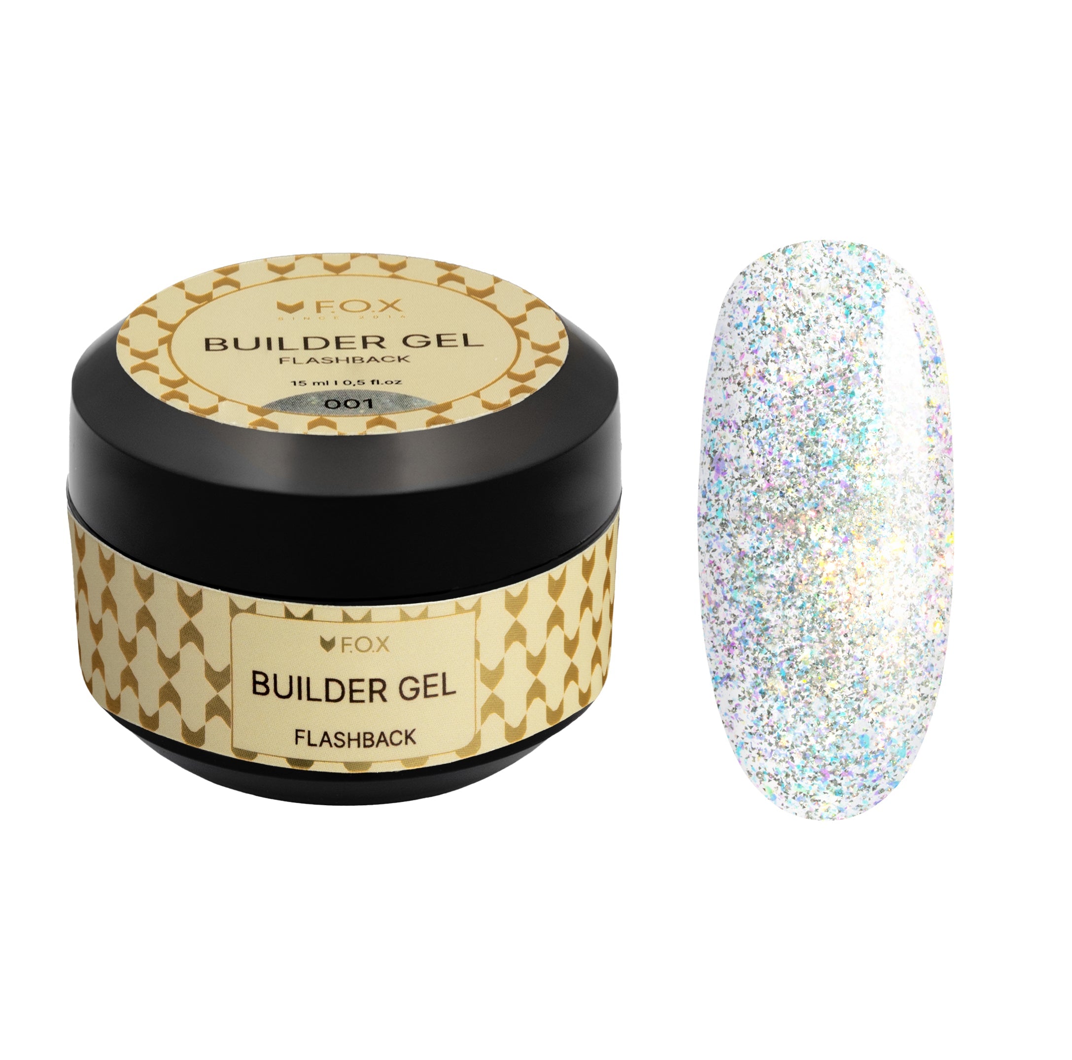 F.O.X Builder gel Flashback 001 15ml