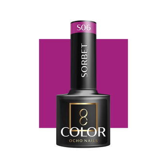 OCHO NAILS Hibrīda nagu laka Sorbet S06, 5 g