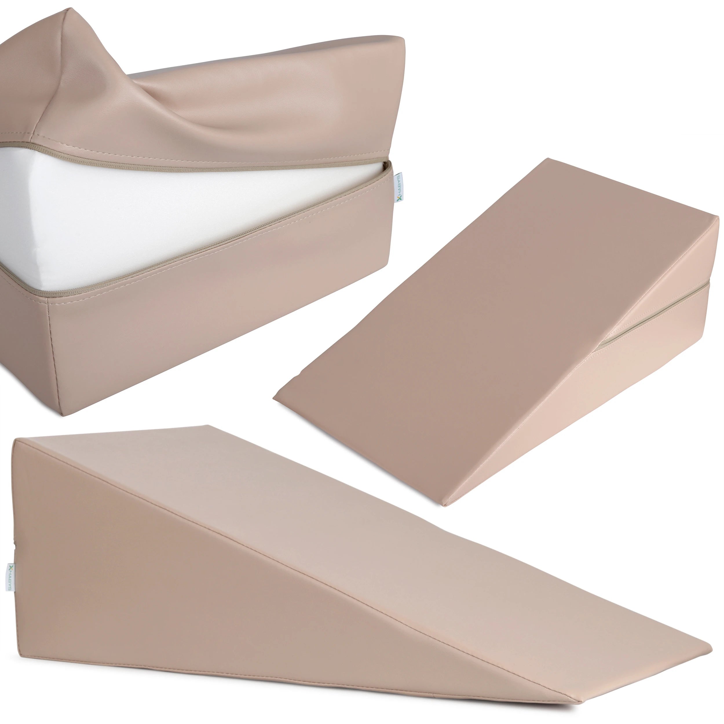 Клинообразный больстер 70x40x25, цвет: K033 бежевый