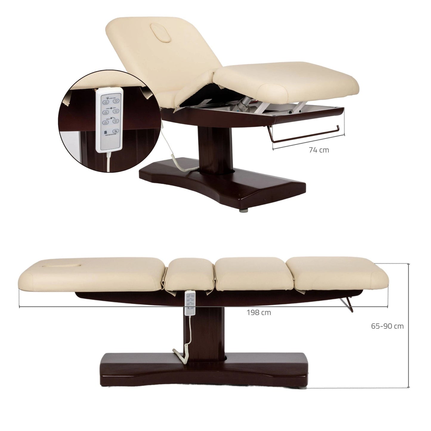 Elektrische Therapieliege Libra 4 HEAT So Skin K434, Beige