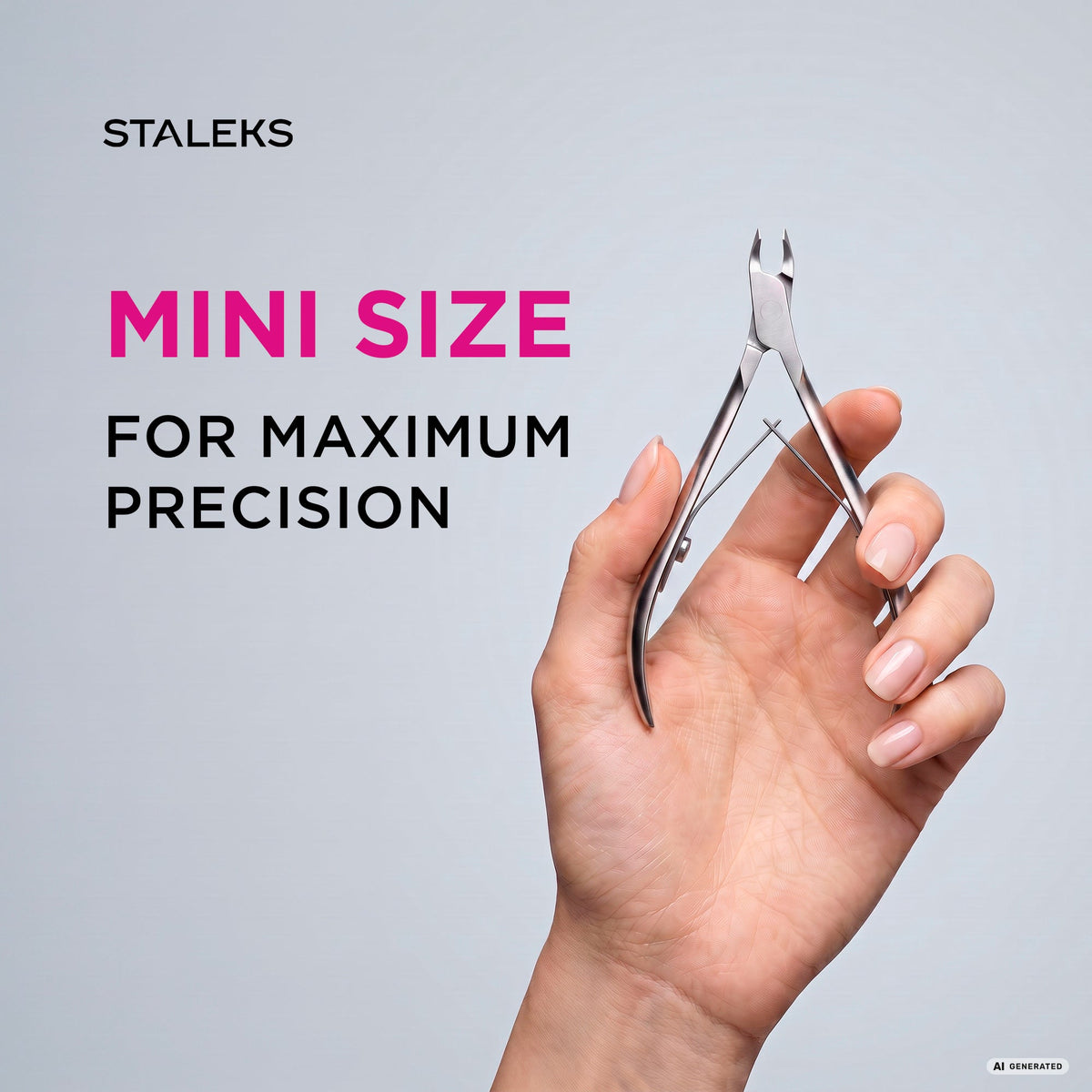 Staleks Expert 92 Mini Professional pince à cuticules, 5 mm