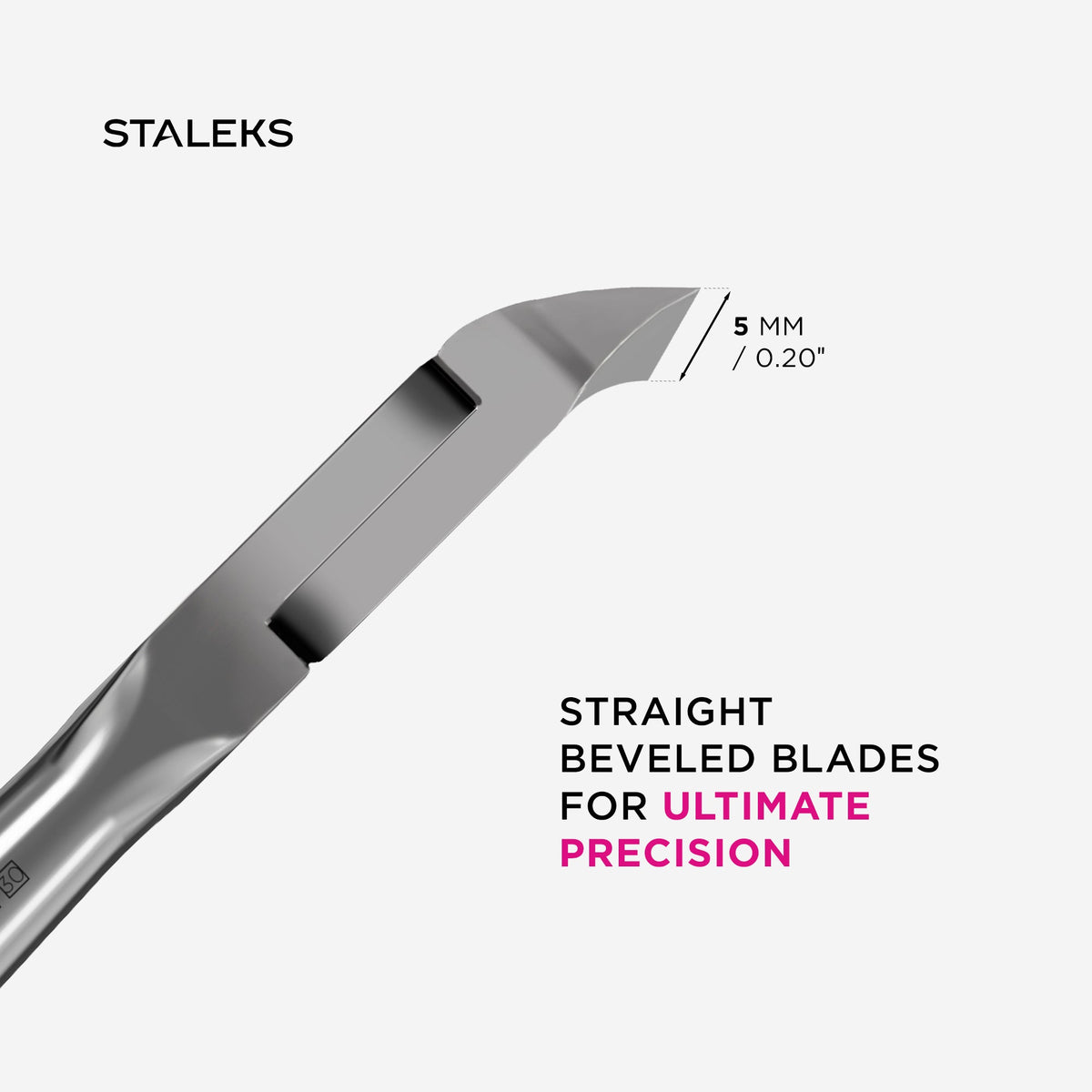 Staleks Expert 92 Mini Professional pince à cuticules, 5 mm