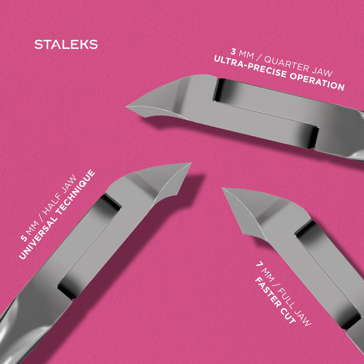 Staleks Expert 92 Mini Professional pince à cuticules, 5 mm