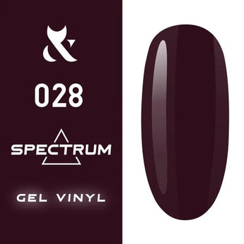 F.O.X Gēla nagu laka Spectrum 028 Gold, 7 ml