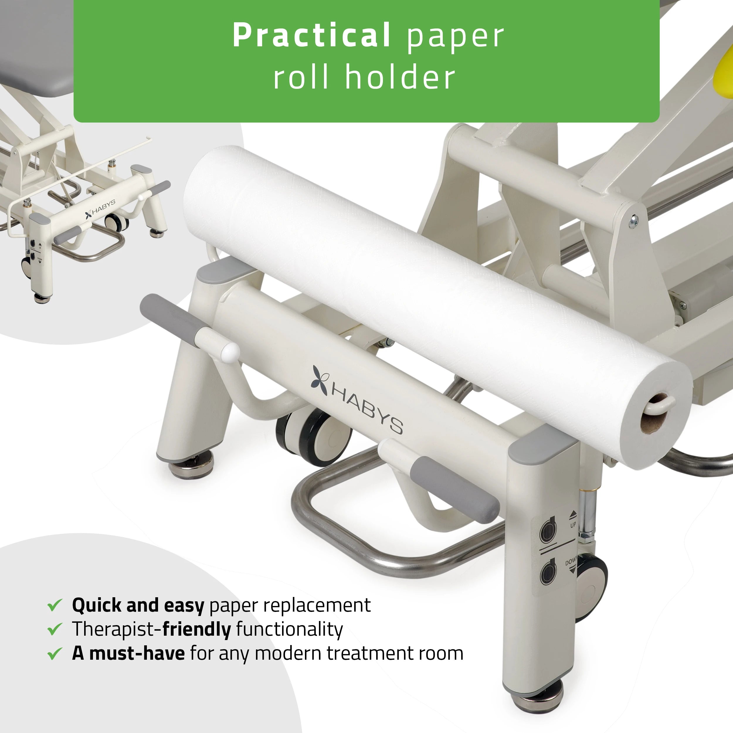 Elektrické masážní a fyzioterapeutické lehátko Proxima X7 Touch Core, šedá