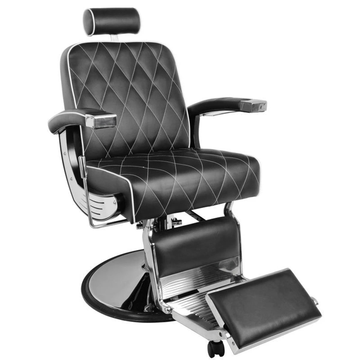 fauteuil Barbier Gabbiano noir Imperial