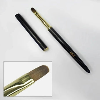 F.O.X Nail Art Brush 004 Round, Flat Oval