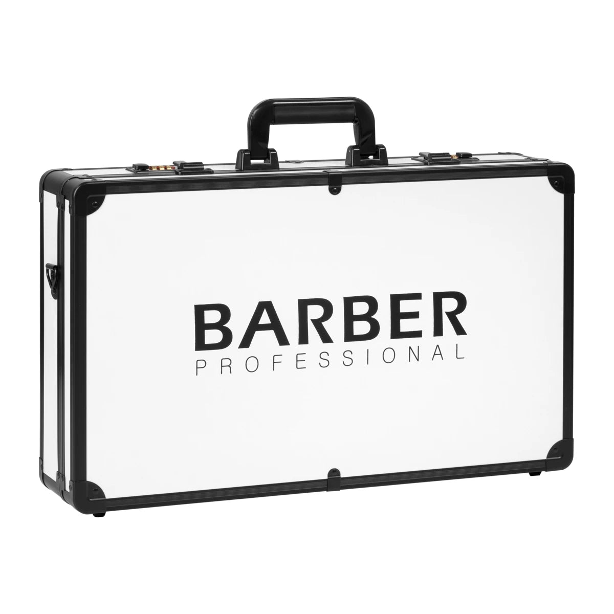 Bārbera instrumentu koferis, balts-melns
