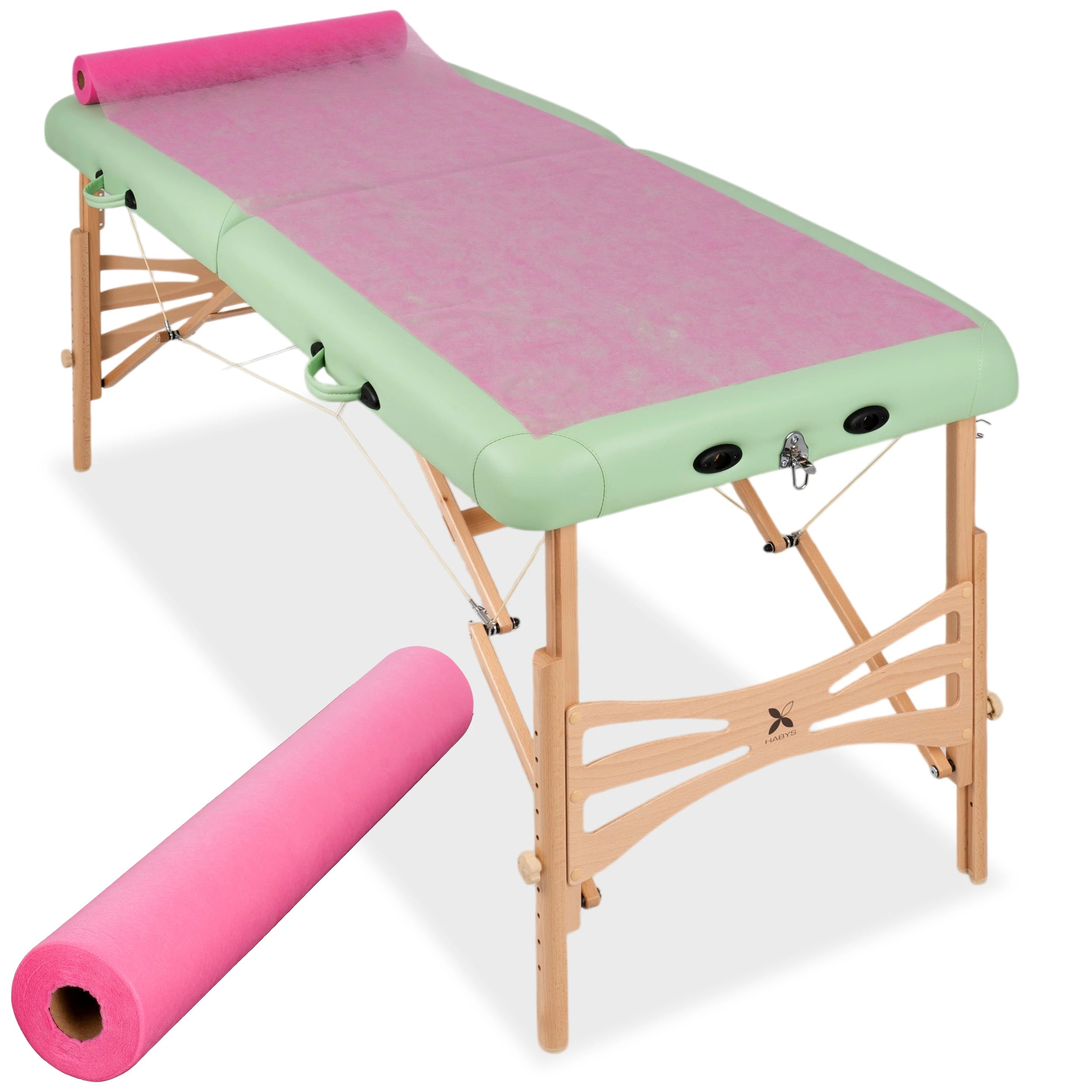 Neaustinis materialas 70 cm x 50 m 18g/m2, rožinė