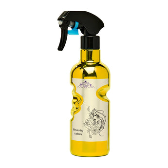 Hairdresser sprayer Shine, gold
