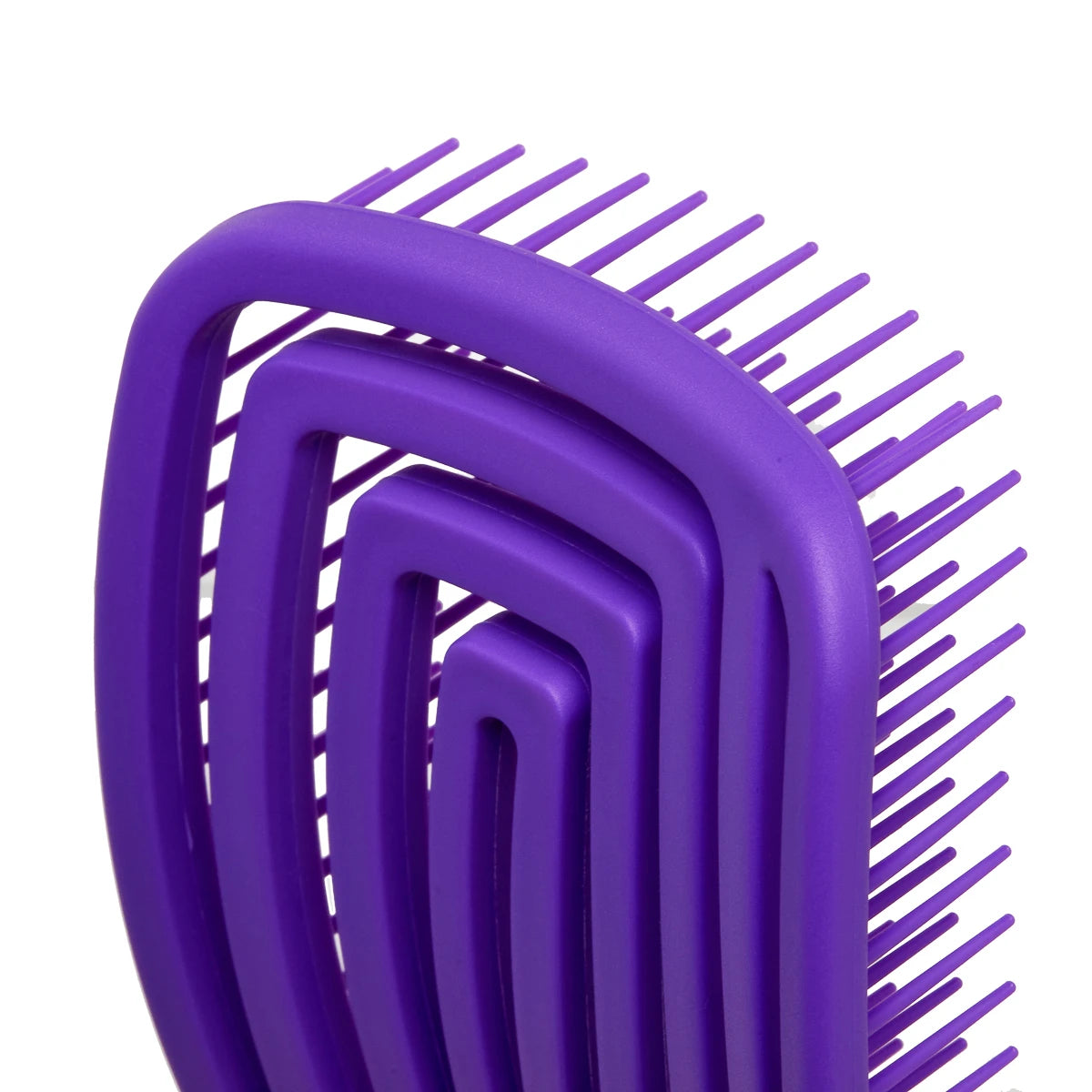 Set Flexible Hair Brush O-327 purple and Kessner Lab Caffeine Ampoules