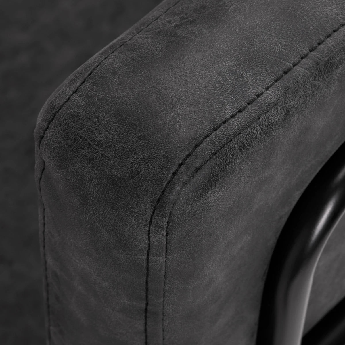 Парикмахерское кресло Gabbiano Katania Loft Old Leather черное