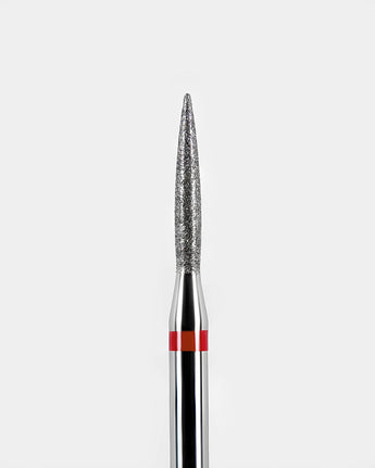 Dark by Rior Diamanten freesstift Vlam 1,8 mm, Rood