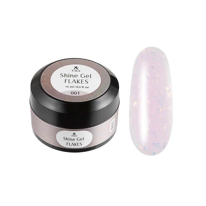 Shine Gel Flakes 001, 15 ml