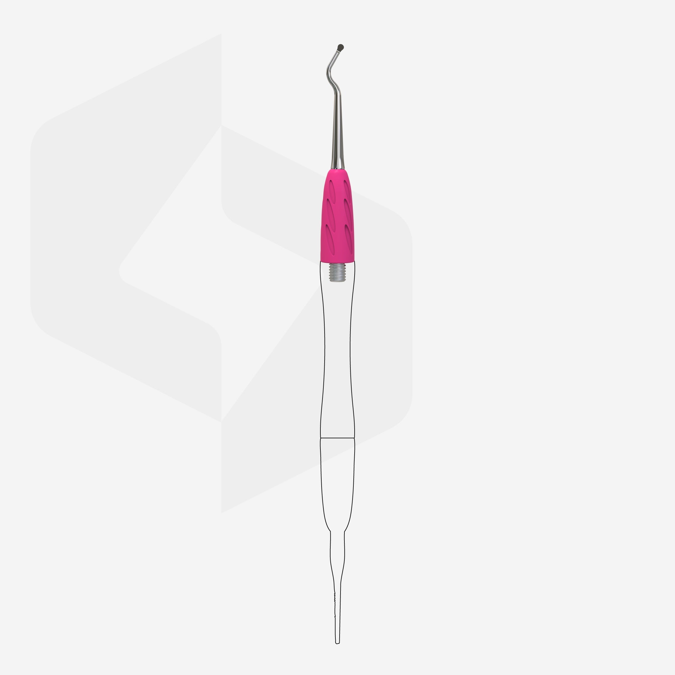 STALEKS UNIQ 33 Combo Working part of the pusher (hemisphere curette)