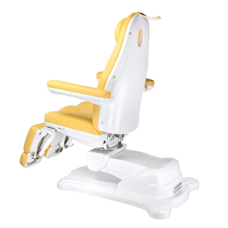 Beauty bed-couche 6672C, 3 motors, yellow