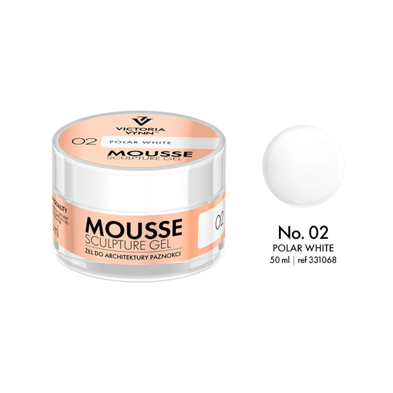 Victoria Vynn Mousse Sculpture Gel, Polar White 02, 50ml