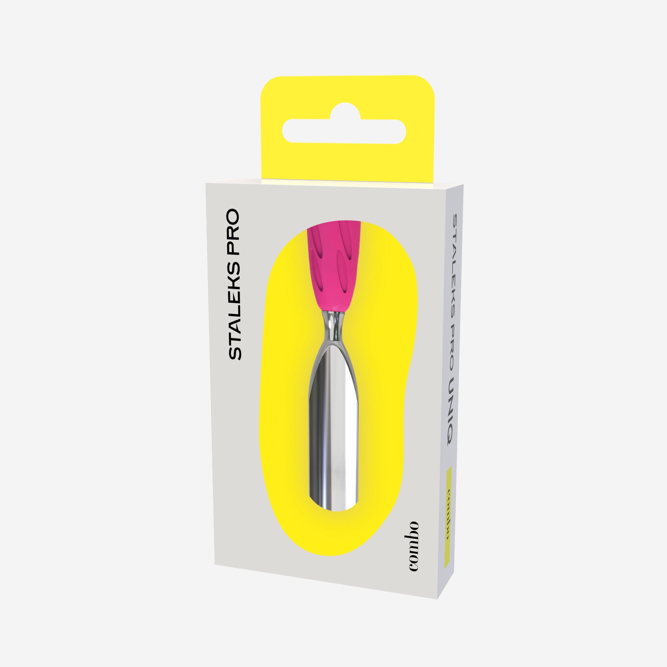 STALEKS UNIQ 17 Combo Working part of the pusher (rounded wide pusher) - Pink