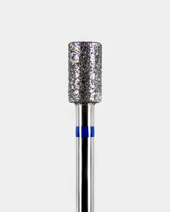 DARK Diamanten freesstift №129, Cilinder 0,43 mm, Blauw
