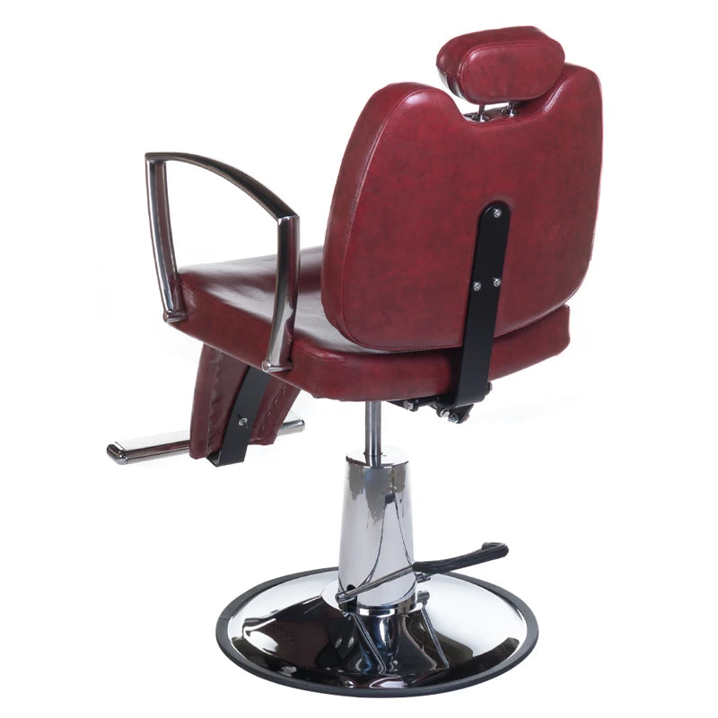 Fauteuil Barbier HOMER II BH-31275, rouge
