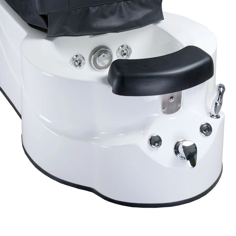 Pedikürstuhl mit Massage BR-2310, Schwarz