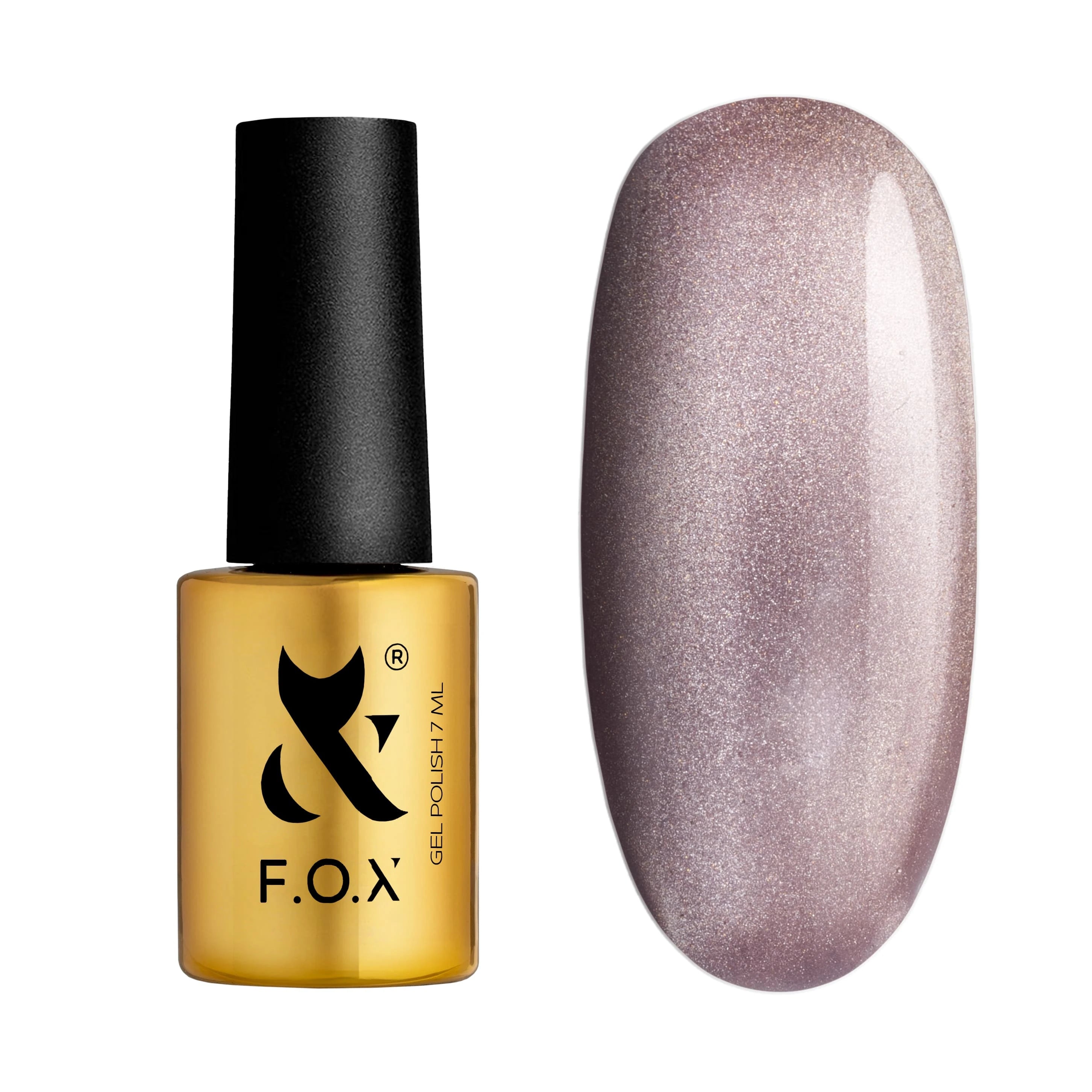 F.O.X Gēla nagu laka Cat Eye 005, 7 ml