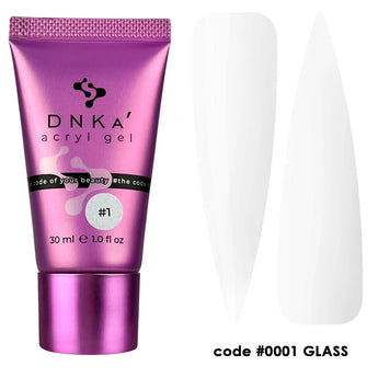 Аcryl Gel, 30 ml #0001 Glass (tube)