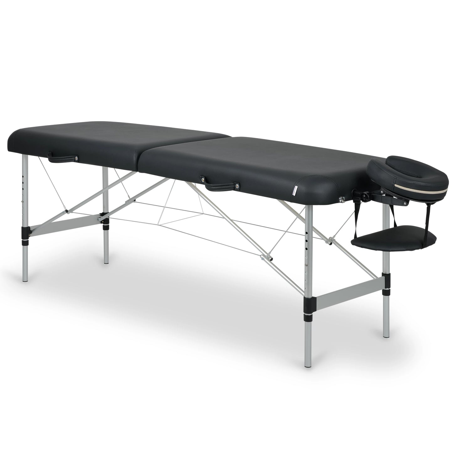 Bærbar behandlerbriks og massagebrikse Estetic Comfy Base K515, sort