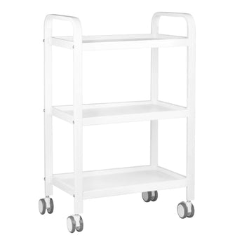 Kosmetikbord - rulle-vogn Hs09, hvid