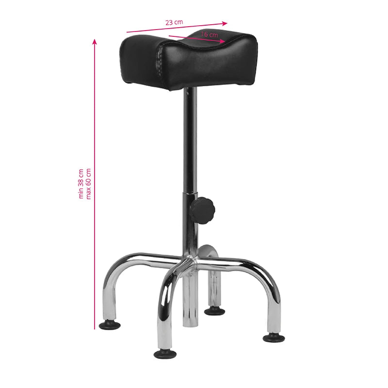 Voetensteun voor pedicure am-5012c, Zwart
