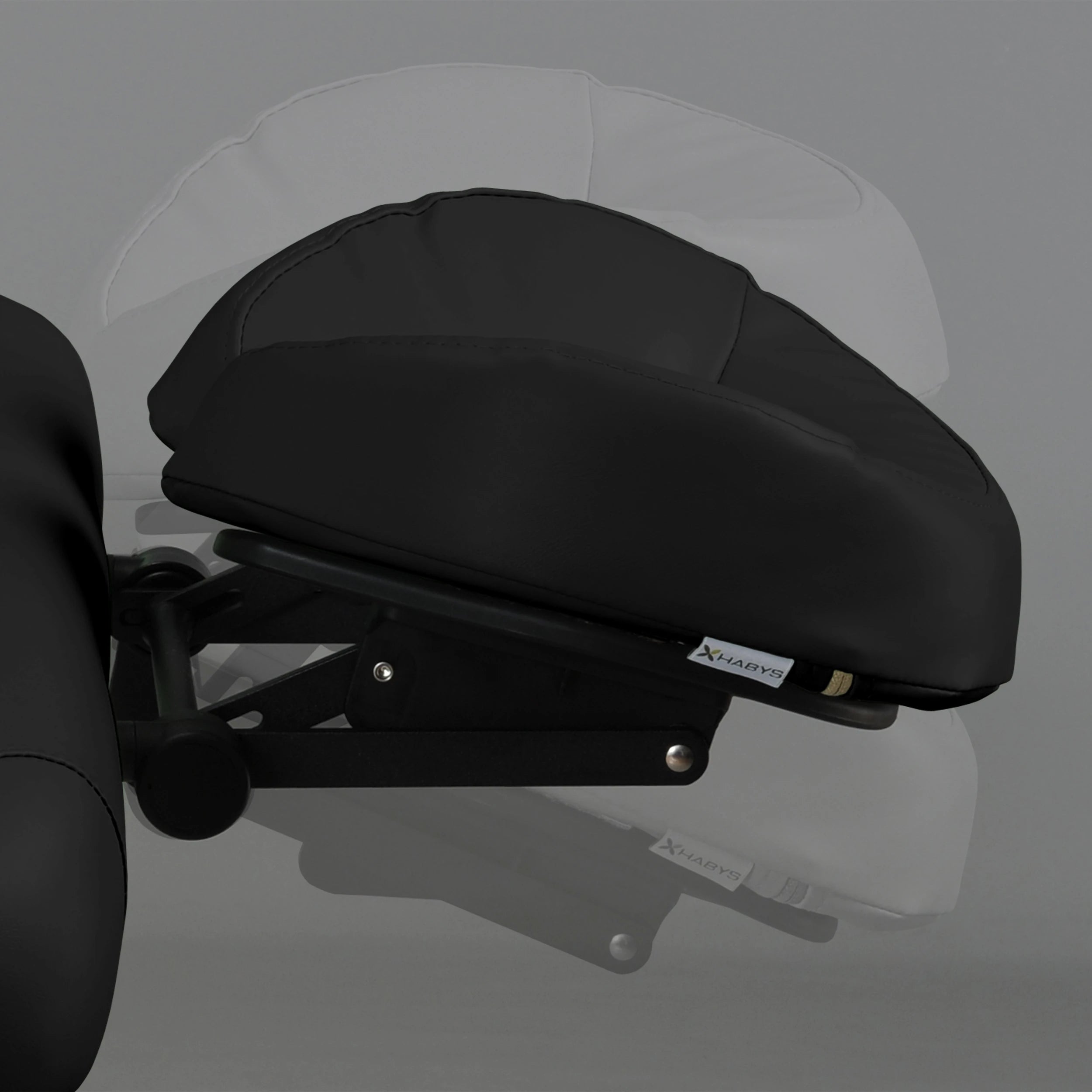 Elektrische Therapieliege Medmal Alu 60 Vinyl Flex K015, Schwarz
