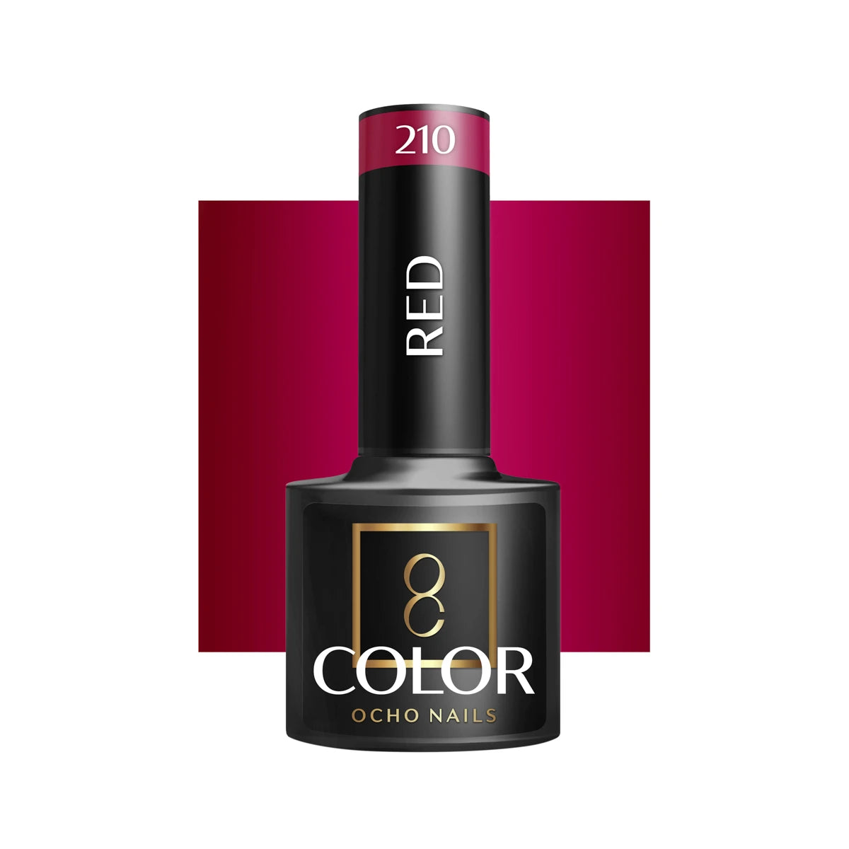 OCHO NAILS Gellak Red 210, 5 g