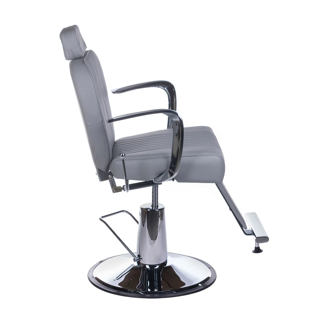 fauteuil Barbier OLAF BH-3273, gris clair