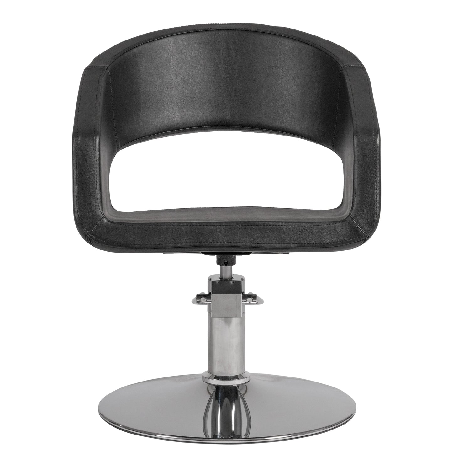 BOHO Black Round Base Barber Chair