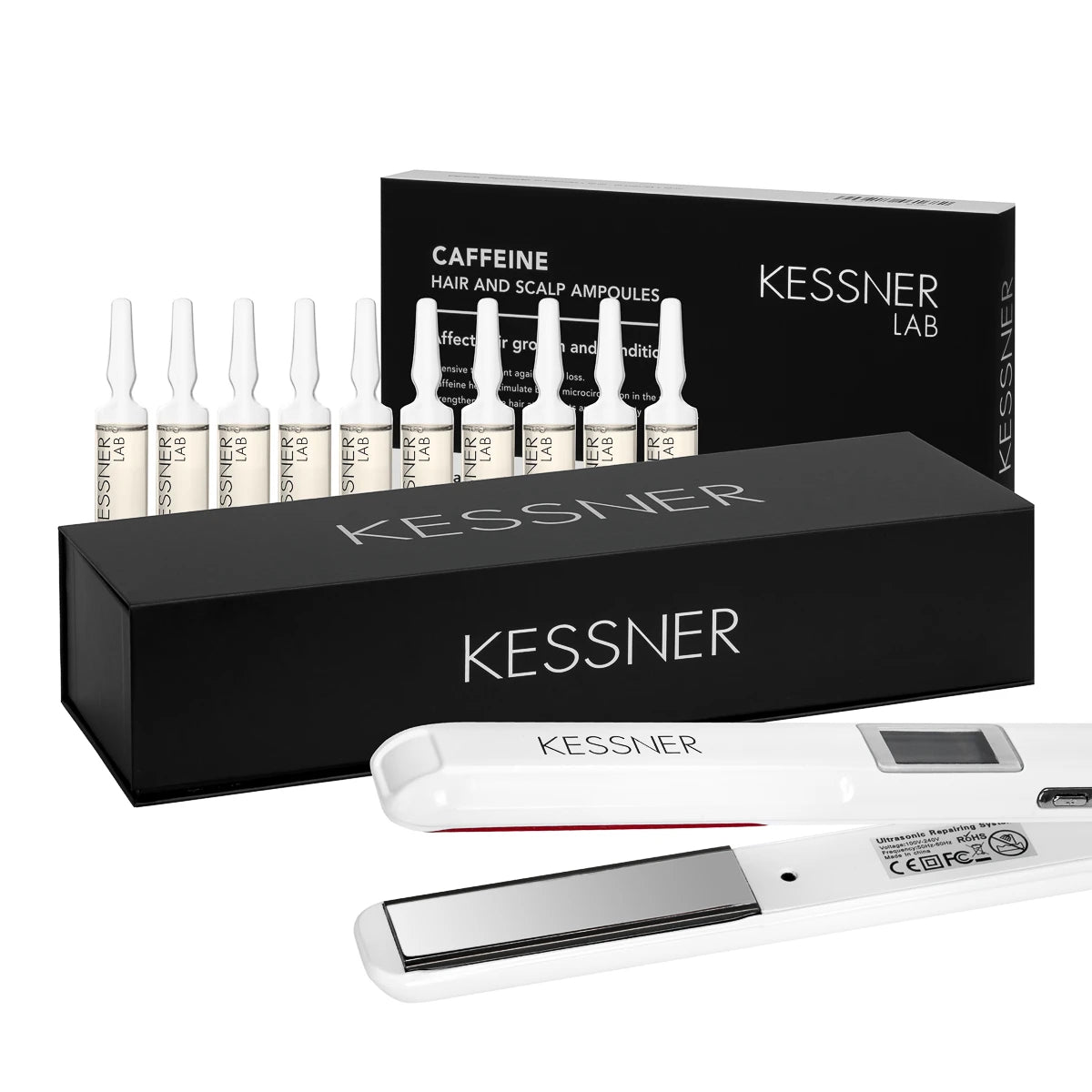 Kessner Lab Cafeïne haarverzorging en ampullen set