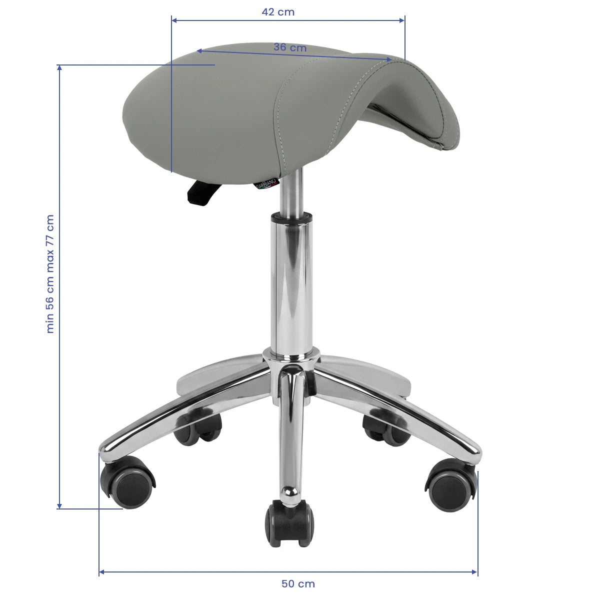 Cosmetic stool am-302 gray