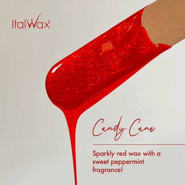 ItalWax Enthaarungswachs Winter Collection Candy Cane, 500 g