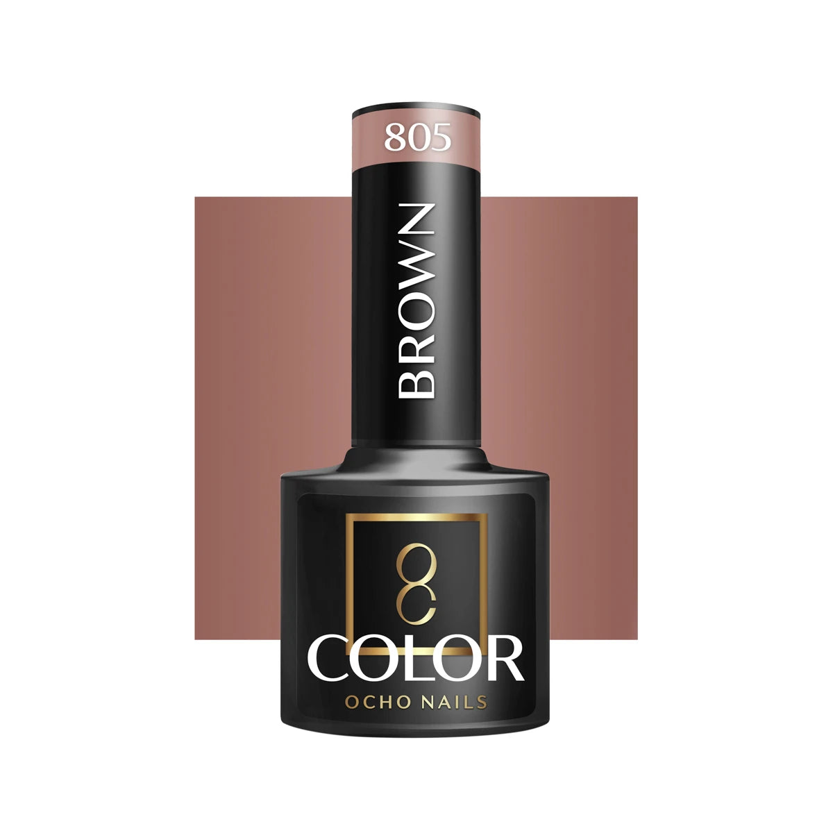 OCHO NAILS Geellakk Brown 805, 5 g