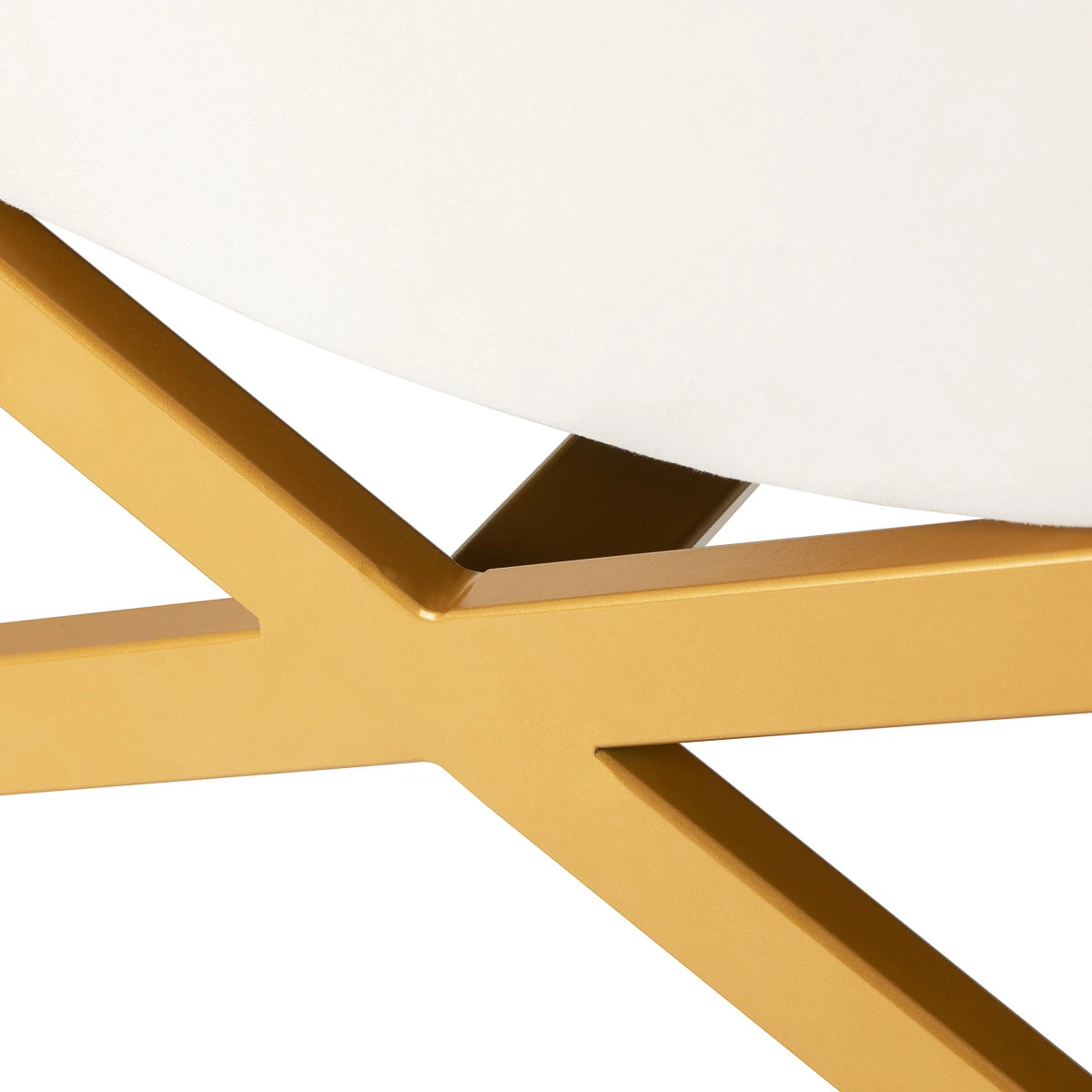 Sillon Umbra Behandelstoel voor wimperextensions, Wit met gouden voet
