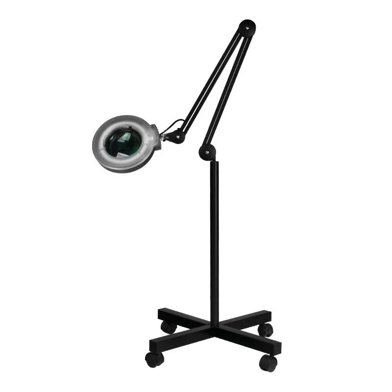 S4 Palielināmā lampa + melns statīvs