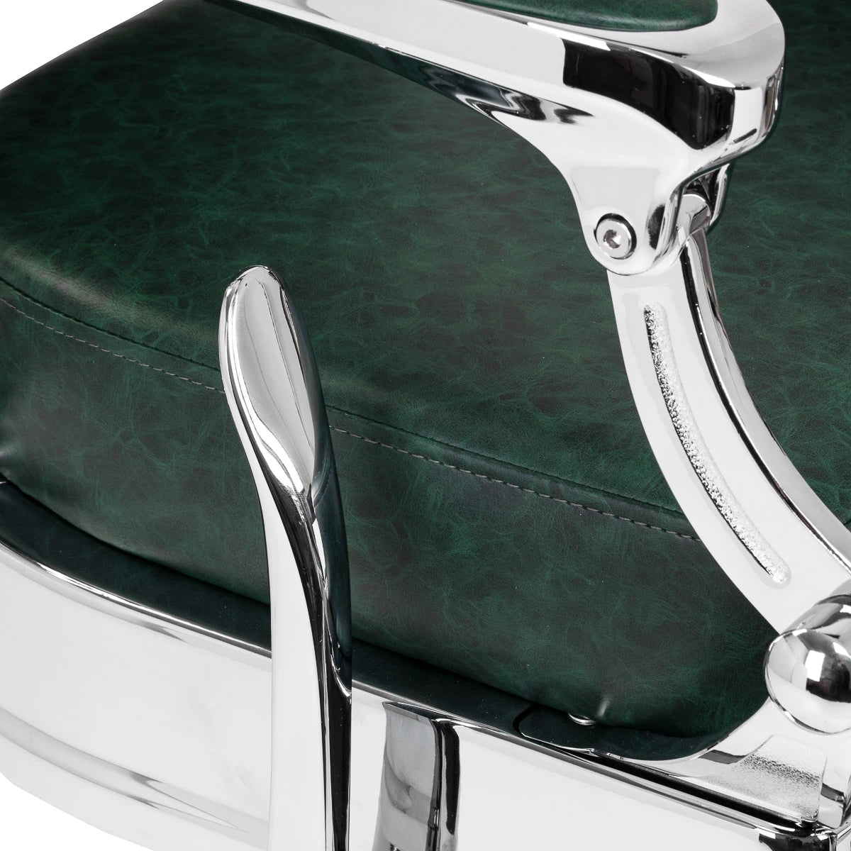 Barber chair Gabbiano President green Chrom