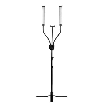 Polluks IV LED-Lampe für Wimpern und Make-up MSP-MJ-02, Schwarz mit Fernbedienung