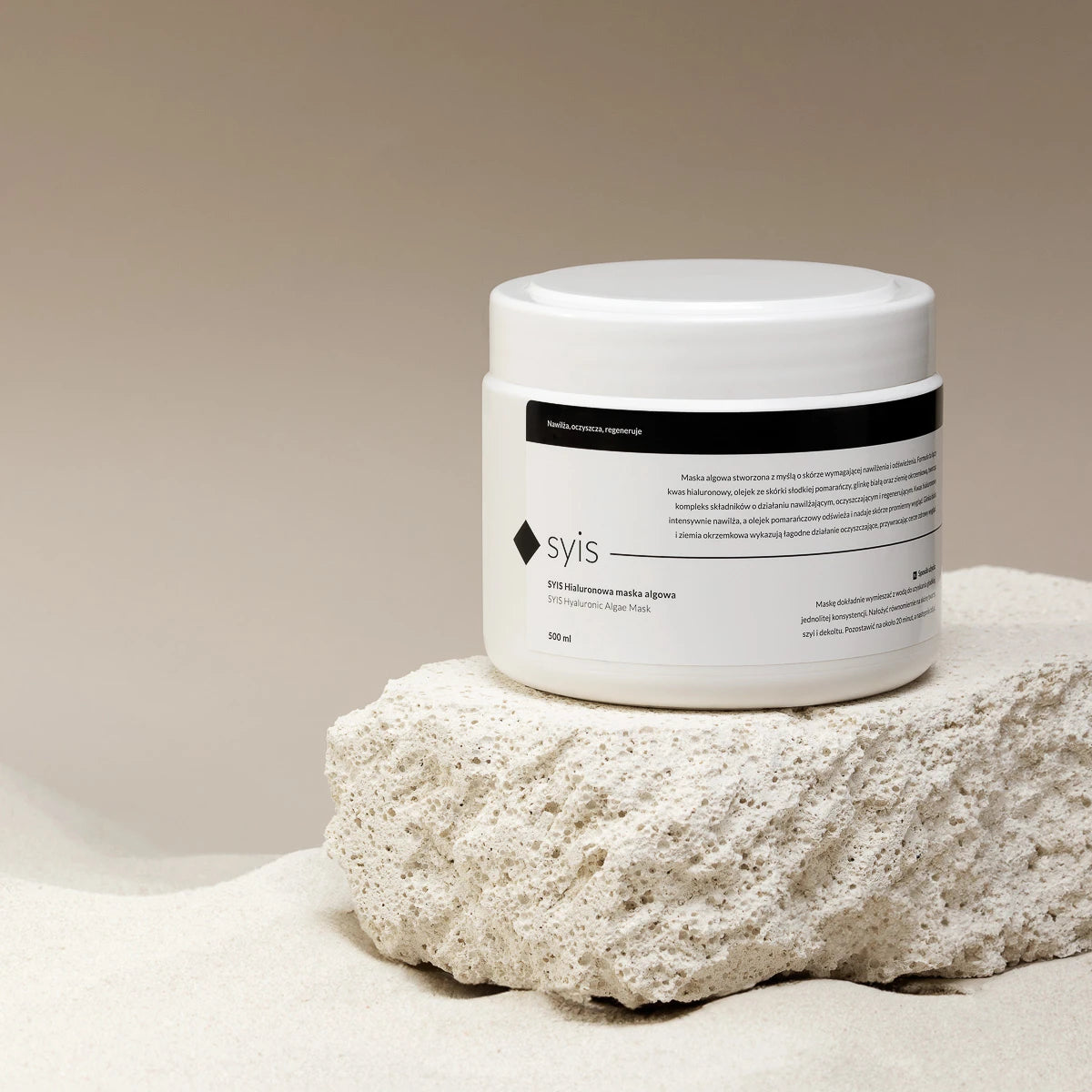 Syis Hyaluronic Algae Mask 500 ml