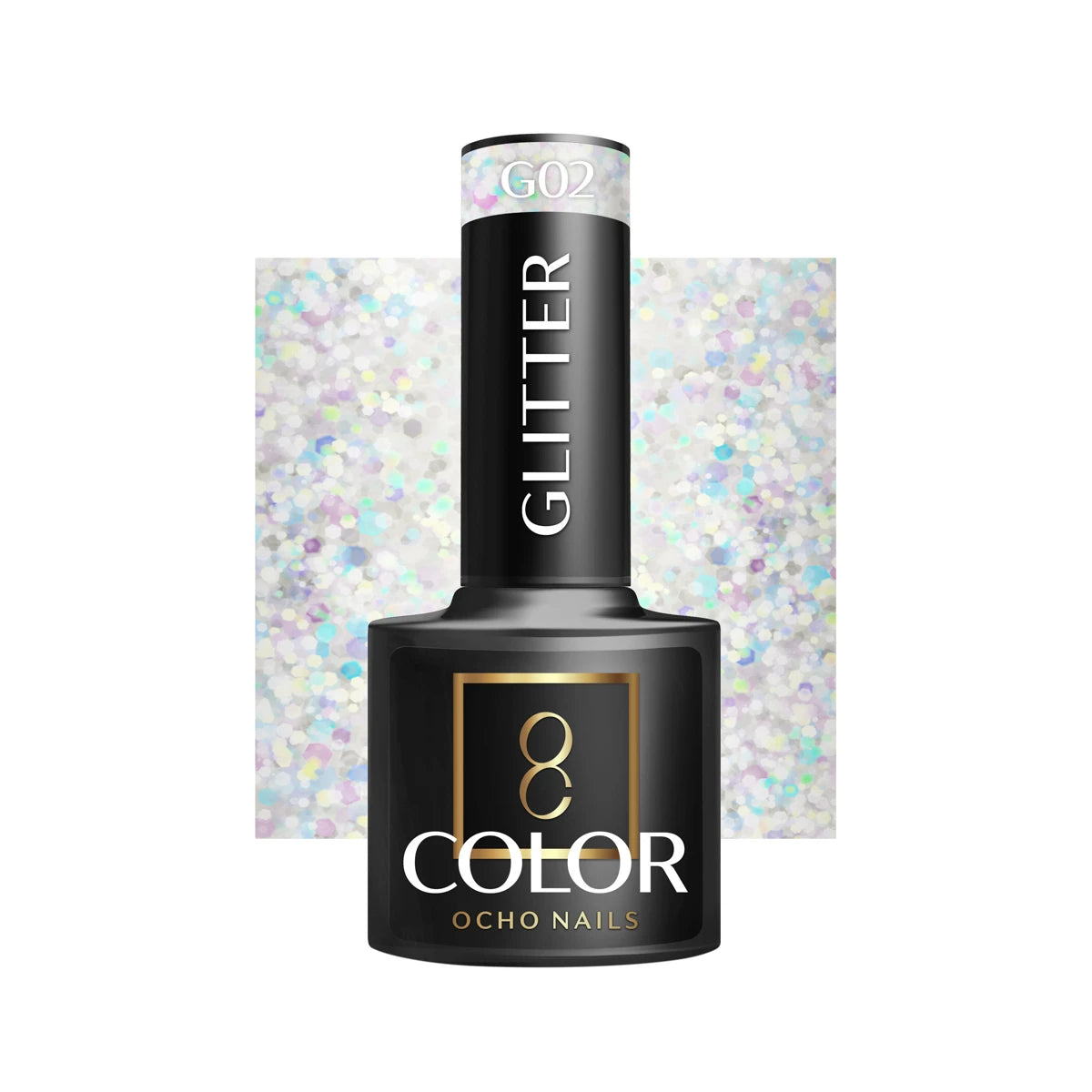 OCHO NAILS Gellack OCHO Glitter G02, 5 g
