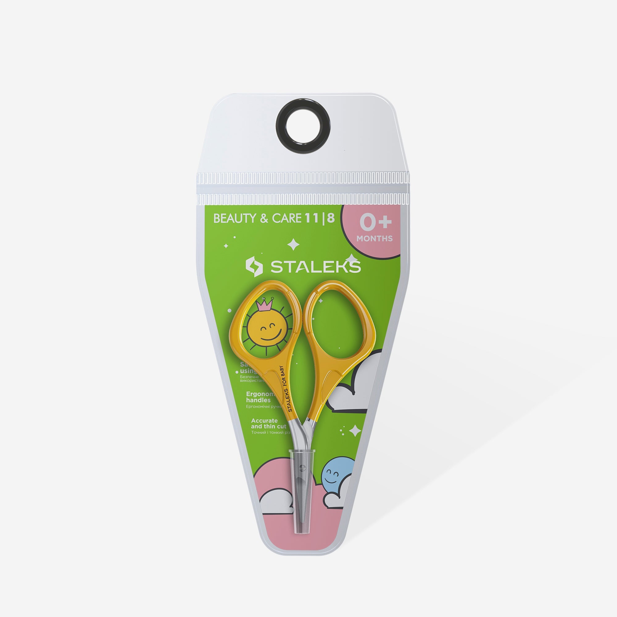 Staleks Nagu šķēres BEAUTY & CARE 11 TYPE 8 bērniem 0+