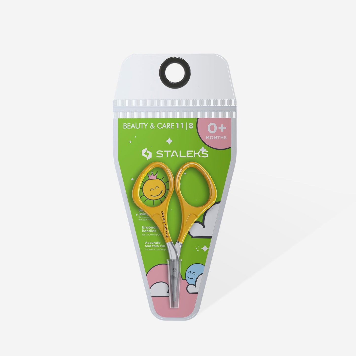 Staleks Nagu šķēres BEAUTY & CARE 11 TYPE 8 bērniem 0+