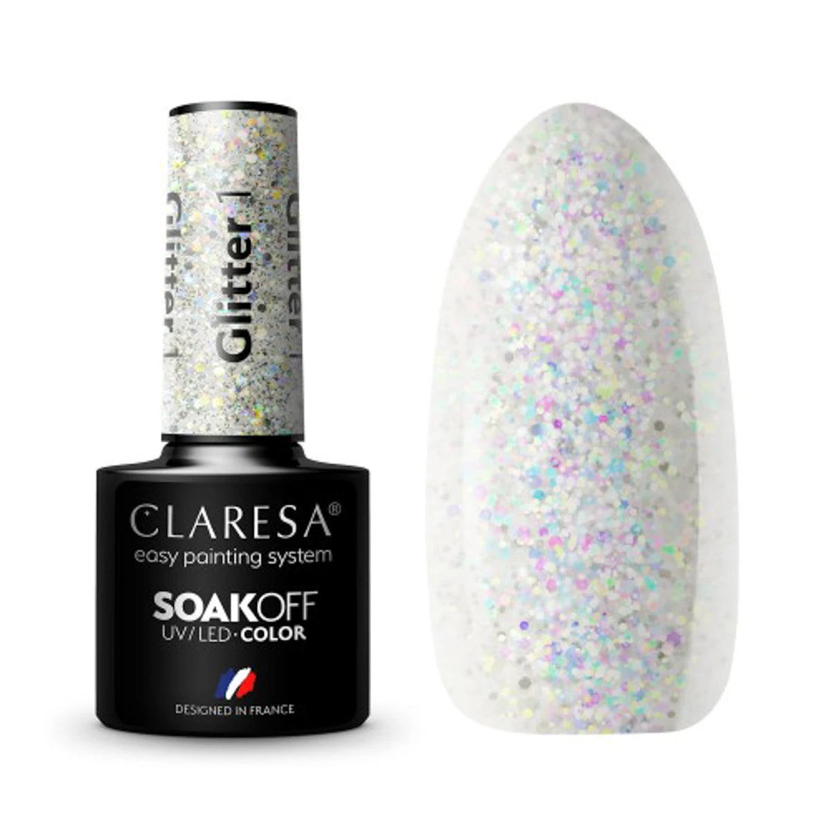 Gel polish GLITTER 1 5ML