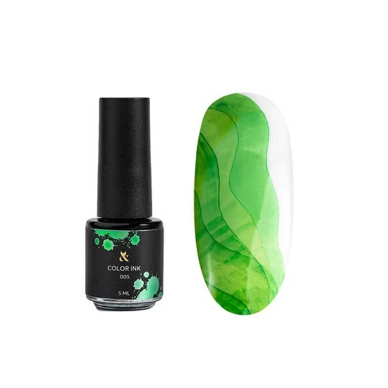 Краска (Color Ink) Green 005, 5 мл