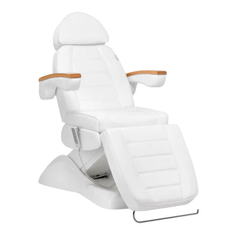 Kosmetoloģijas krēsls - kušete Lux 4M D, balts