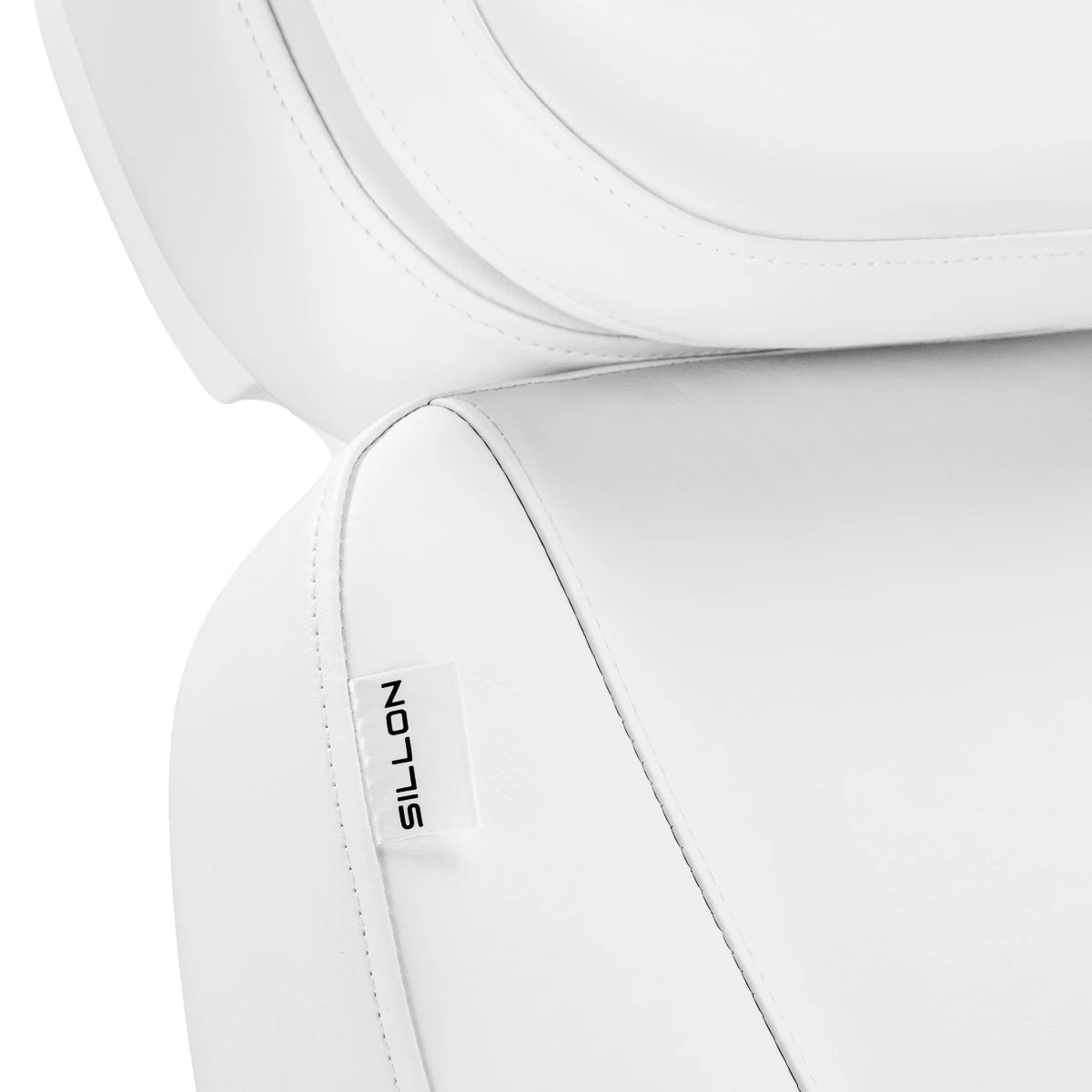 Kosmetologinė lova SILLON LUXury su pėdų valdymu, 3 motorai, balta